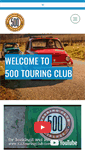 Mobile Screenshot of 500touringclub.com